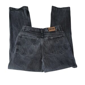 Duluth Trading Co Flex Relaxed Fit Black Cotton Jeans 5 Pocket 33x34 Casual Fall